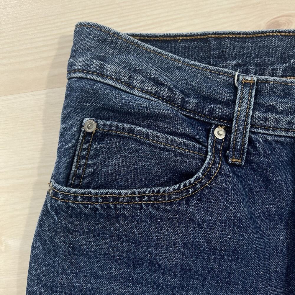 Levi's Straight Leg Jeans in Dark Blue Denim - Picture 3 of 9